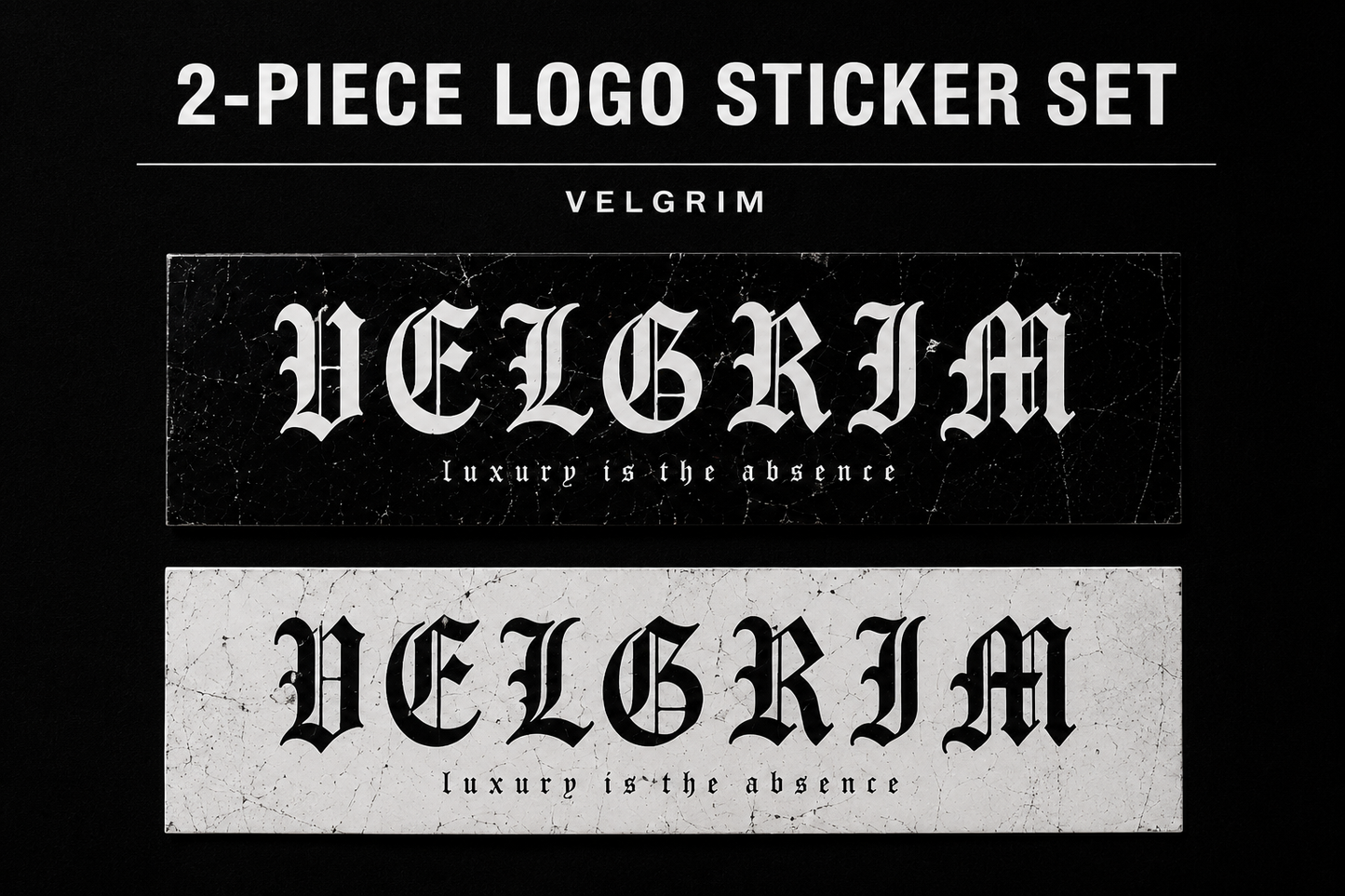 VELGRIM LOGO STICKER